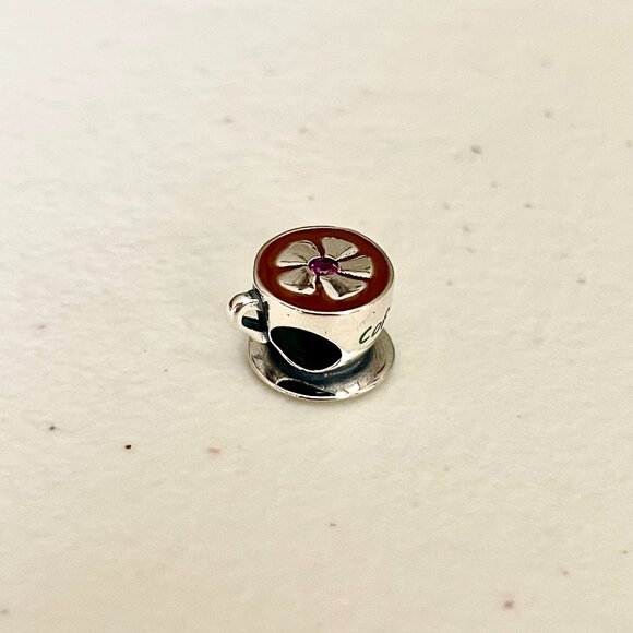 Coffee Cup Bracelet Charm - Picture 2 of 6